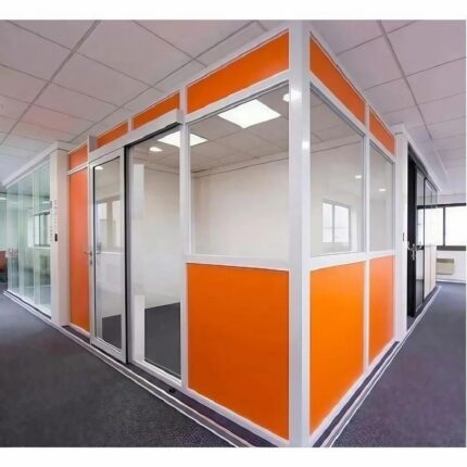 Custom Aluminium Partition Work for Factories and Offices